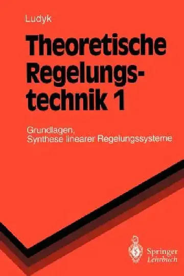 Cover of Theoretische Regelungstechnik 1