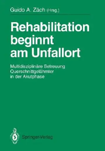 Cover of Rehabilitation Beginnt Am Unfallort