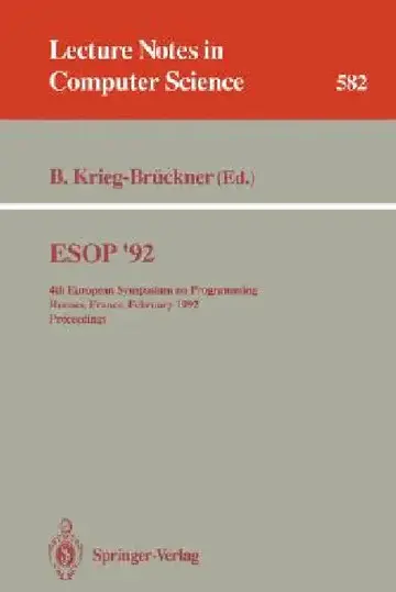 Cover of ESOP '92