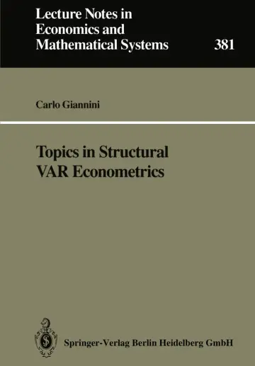 Cover of Topics in Structural VAR Econometrics