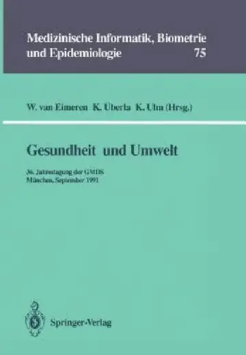 Cover of Gesundheit Und Umwelt