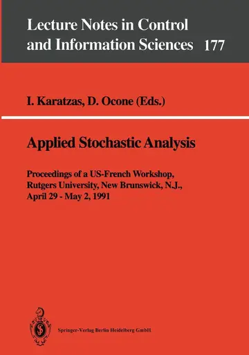 Cover of Applied Stochastic Analysis