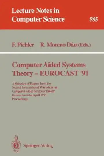 Cover of Computer Aided Systems Theory - Eurocast '91