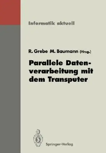 Cover of Parallele Datenverarbeitung Mit Dem Transputer
