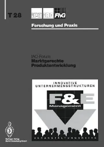 Cover of Marktgerechte Produktentwicklung