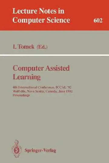 Cover of Computer Assisted Learning