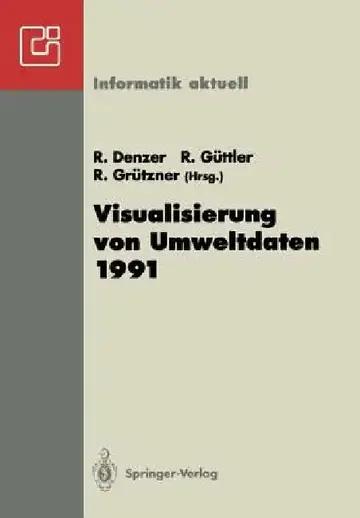 Cover of Visualisierung Von Umweltdaten 1991