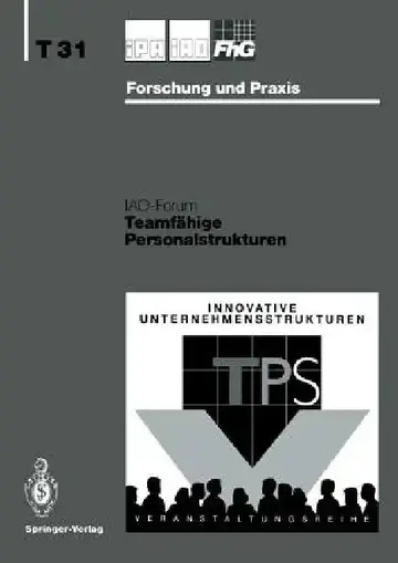 Cover of Teamfähige Personalstrukturen