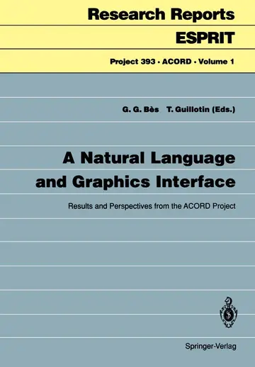 Cover of A Natural Language and Graphics Interface