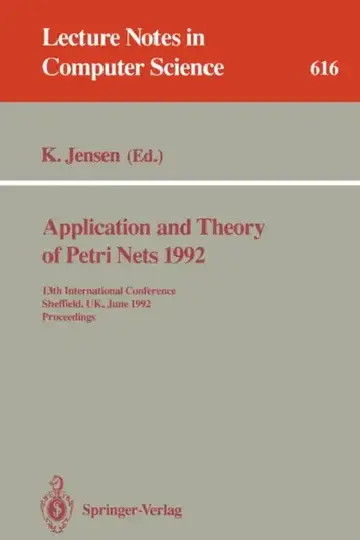 Cover of Application and Theory of Petri Nets 1992