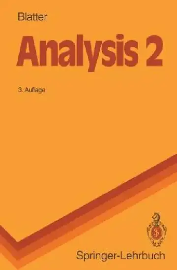 Cover of Analysis 2