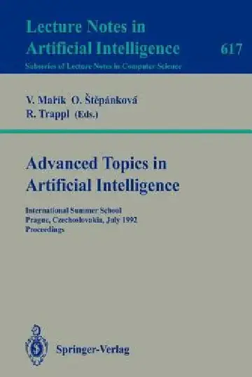 Cover of Advanced Topics in Artificial Intelligence