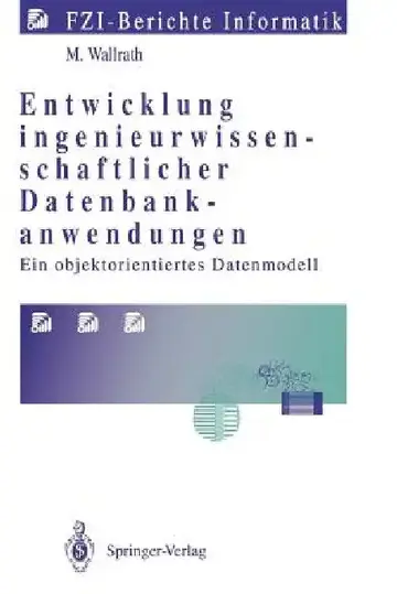 Cover of Entwicklung Ingenieurwissenschaftlicher Datenbankanwendungen