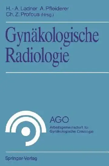 Cover of Gynäkologische Radiologie