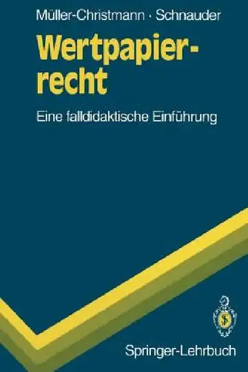 Cover of Wertpapierrecht