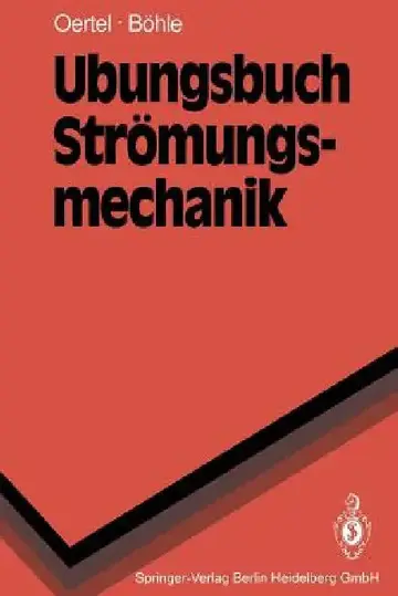 Cover of Übungsbuch Strömungsmechanik