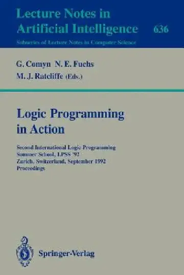 Cover of Logic Programming in Action