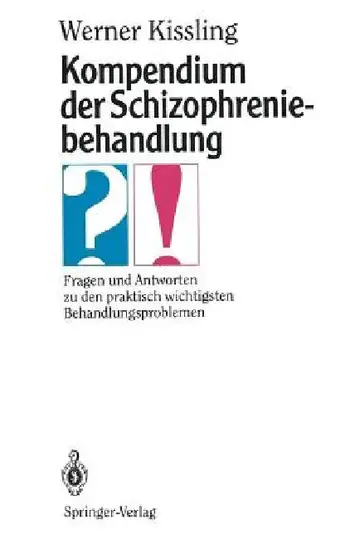 Cover of Kompendium Der Schizophreniebehandlung