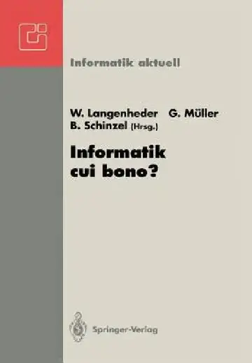 Cover of Informatik Cui Bono?