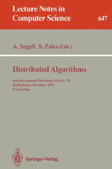 Cover of Distributed Algorithms