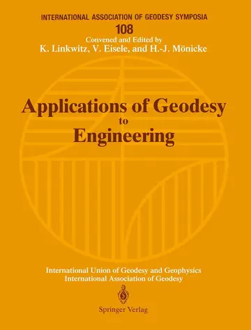 Cover of Applications of Geodesy to Engineering