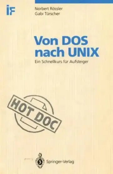 Cover of Von DOS Nach UNIX