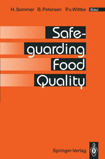 Cover of Safeguarding Food Quality