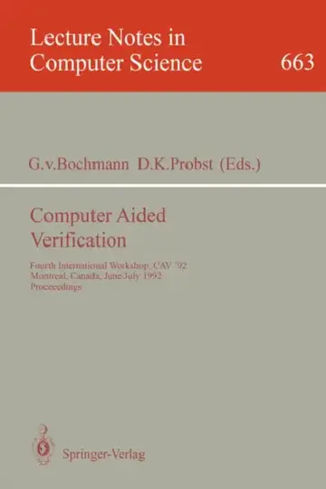Cover of Computer Aided Verification