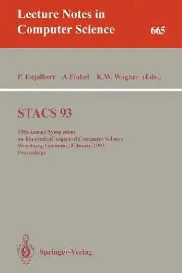 Cover of Stacs 93