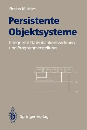 Cover of Persistente Objektsysteme