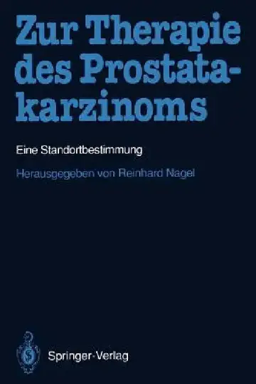 Cover of Zur Therapie Des Prostatakarzinoms