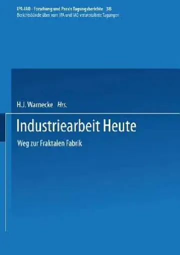 Cover of Industriearbeit Heute