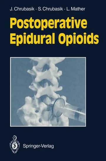 Cover of Postoperative Epidural Opioids
