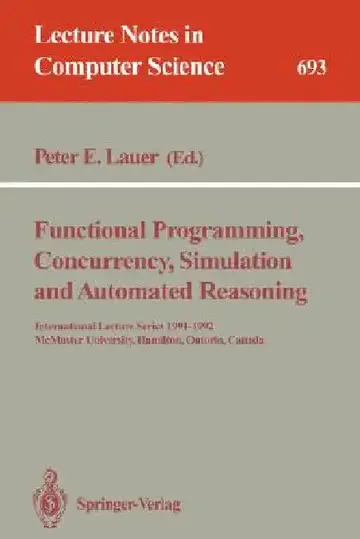 Cover of Functional Programming, Concurrency, Simulation and Automated Reasoning