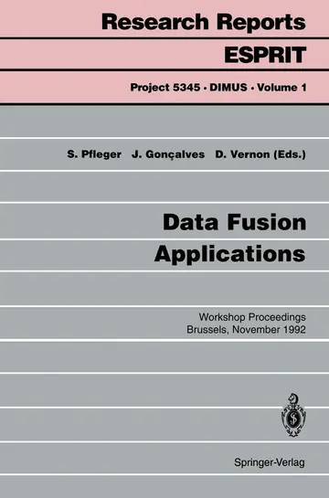 Cover of Data Fusion Applications
