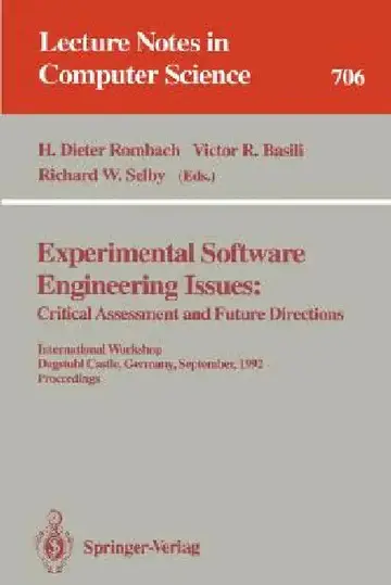 Cover of Experimental Software Engineering Issues: