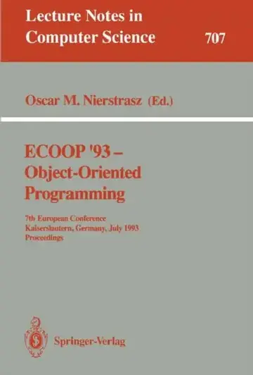 Cover of Ecoop '93 - Object-Oriented Programming