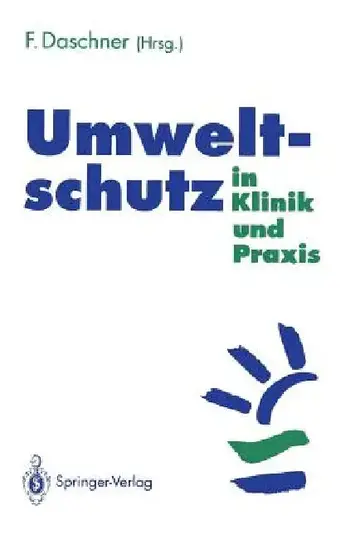 Cover of Umweltschutz in Klinik Und PRAXIS