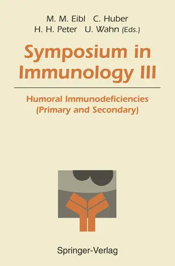 Cover of Symposium in Immunology III