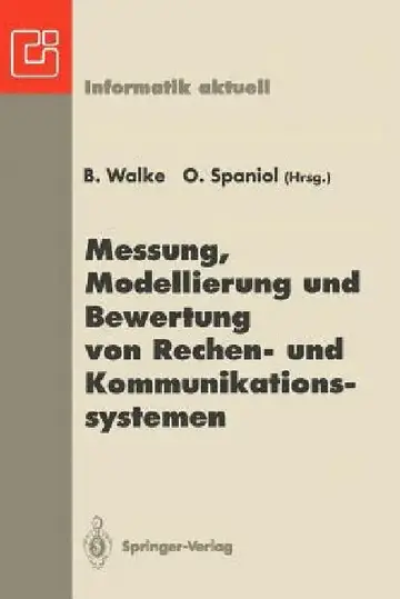 Cover of Messung, Modellierung Und Bewertung Von Rechen- Und Kommunikationssystemen
