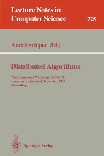Cover of Distributed Algorithms