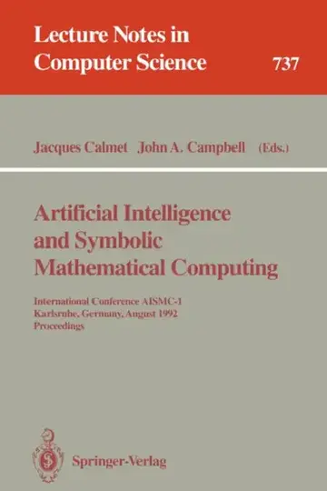 Cover of Artificial Intelligence and Symbolic Mathematical Computing