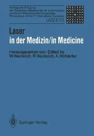 Cover of Laser in Der Medizin / Laser in Medicine