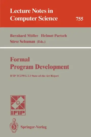 Cover of Formal Program Development
