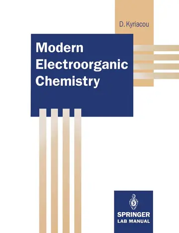 Cover of Modern Electroorganic Chemistry