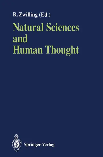 Cover of Natural Sciences and Human Thought