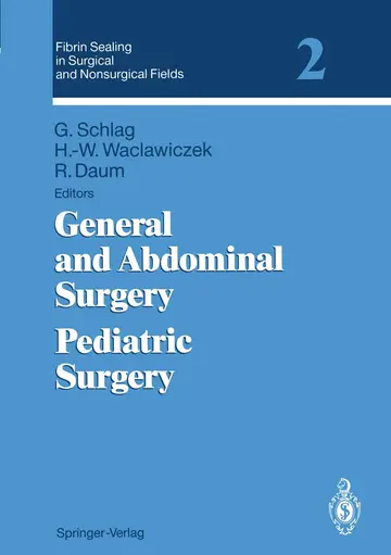 Cover of Fibrin Sealing in Surgical and Nonsurgical Fields