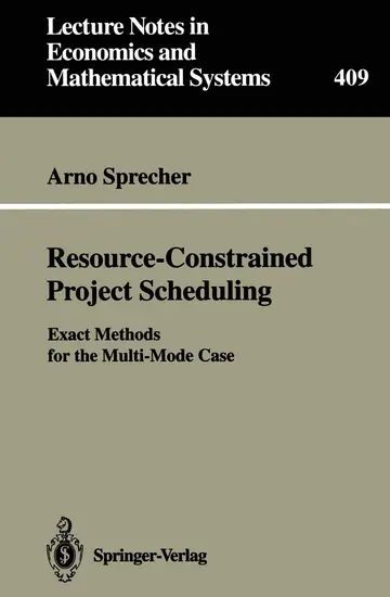 Cover of Resource-Constrained Project Scheduling