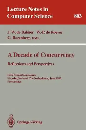 Cover of A Decade of Concurrency