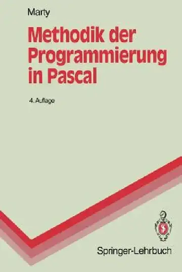 Cover of Methodik Der Programmierung in Pascal